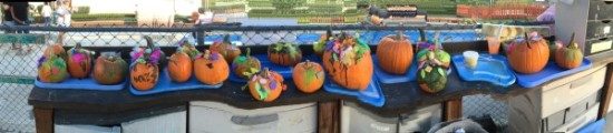 preschool pumpkin decorating (1)