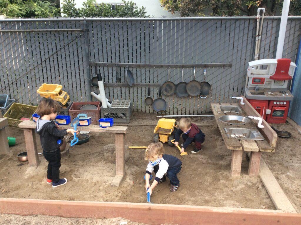 preschool sandplay