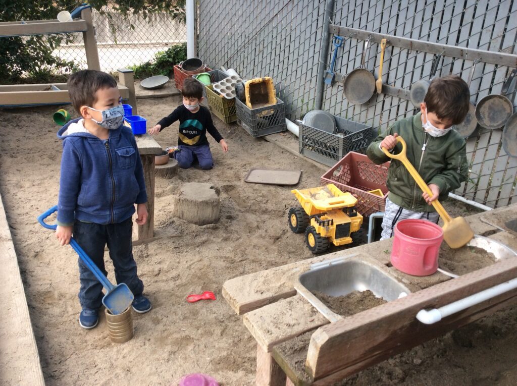 preschool sandplay