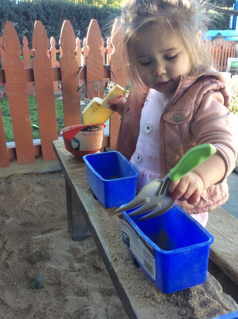 preschool sandplay