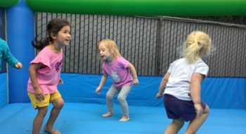 bounce house.